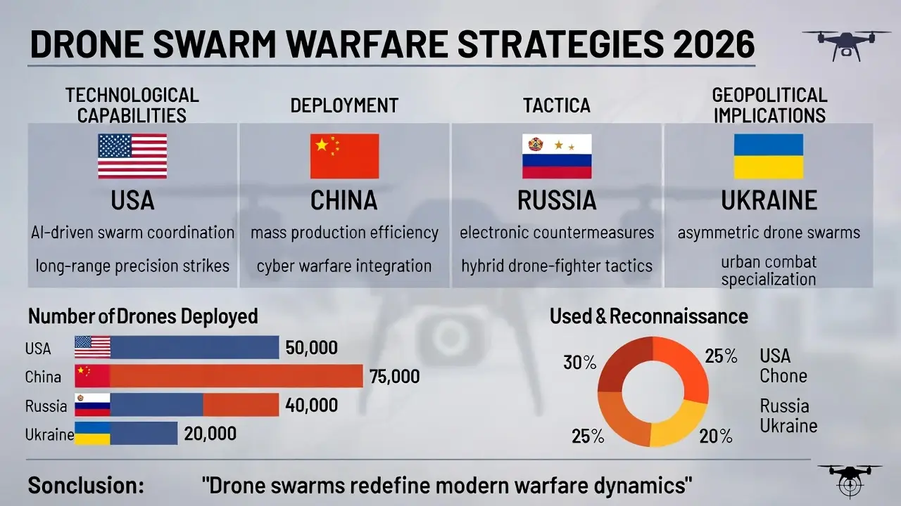 How Drone Swarm Warfare Works